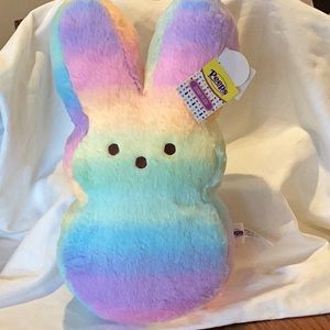 Rainbow Plush Peep Bunny
